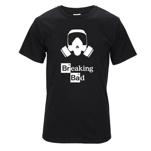 Top Quality Cotton heisenberg funny men t shirt casual short sleeve breaking bad print mens T-shirt