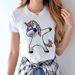 2019 New Women T-shirts Casual Harajuku Love Printed Tops Tee Summer Female