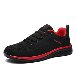 New Mesh Men Casual Shoes Lac-up Men Shoes Lightweight Comfortable Breathable Walking Sneakers