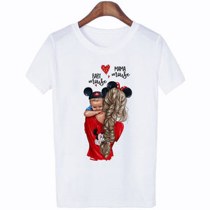 CZCCWD Summer 2019 Mother's Day T Shirt Women Harajuku Kawaii Super Mom