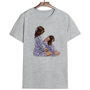 CZCCWD Summer 2019 Mother's Day T Shirt Women Harajuku Kawaii Super Mom